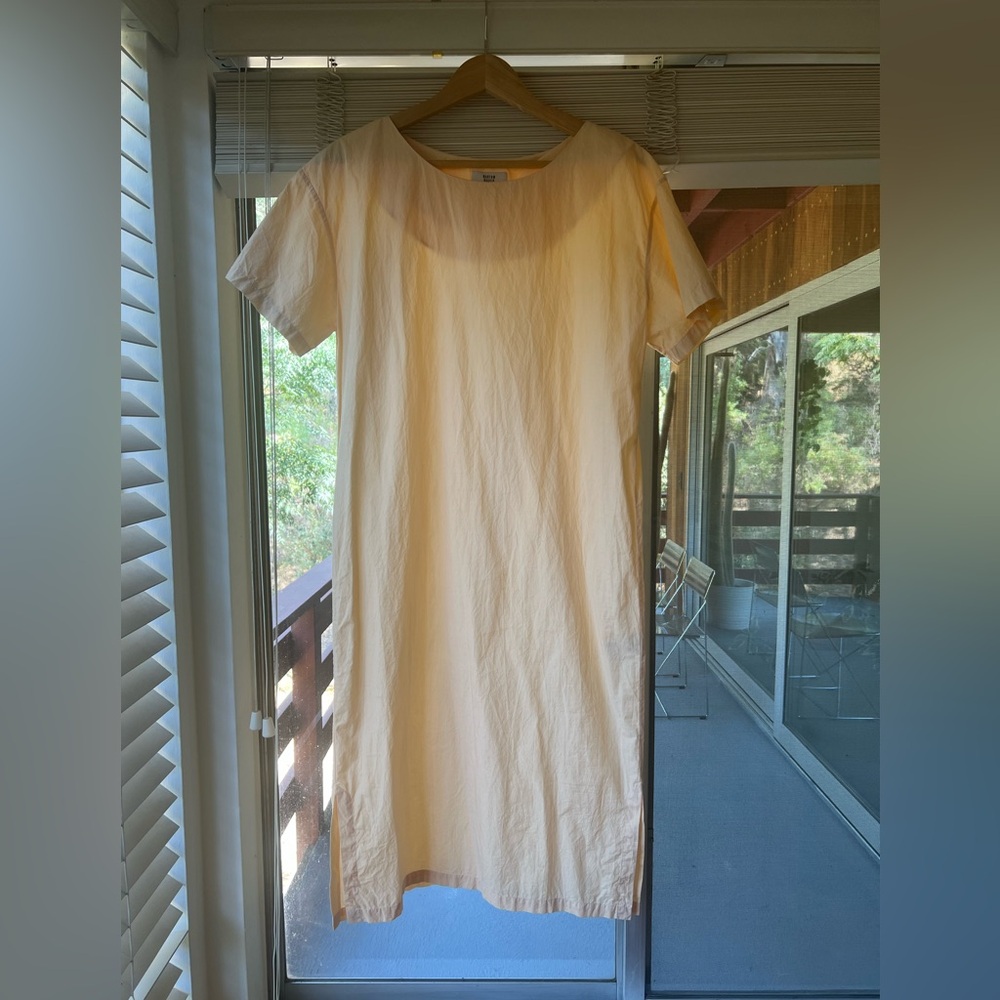 Maryam Nassir Zadeh Cotton Dress - Butter Yellow